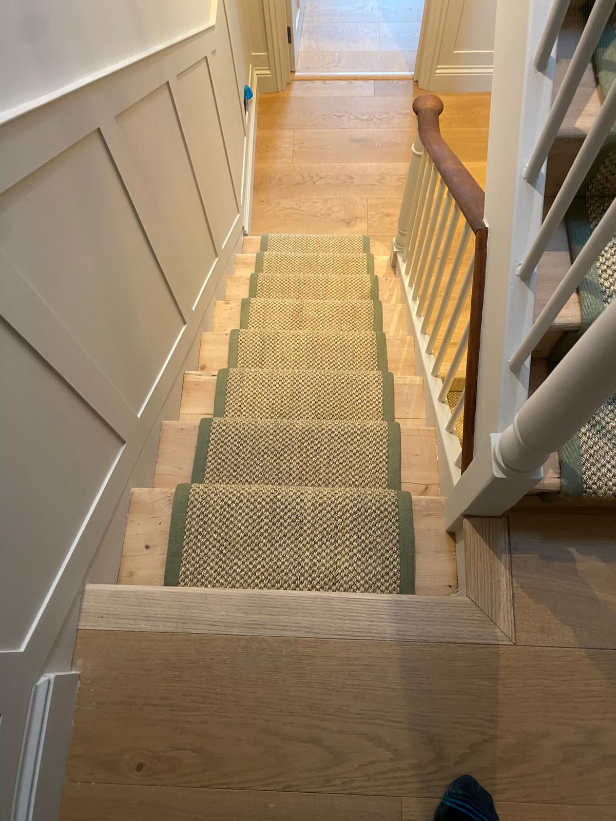 Crucial Trading Oriental Silver E10 sisal carpet installation_3