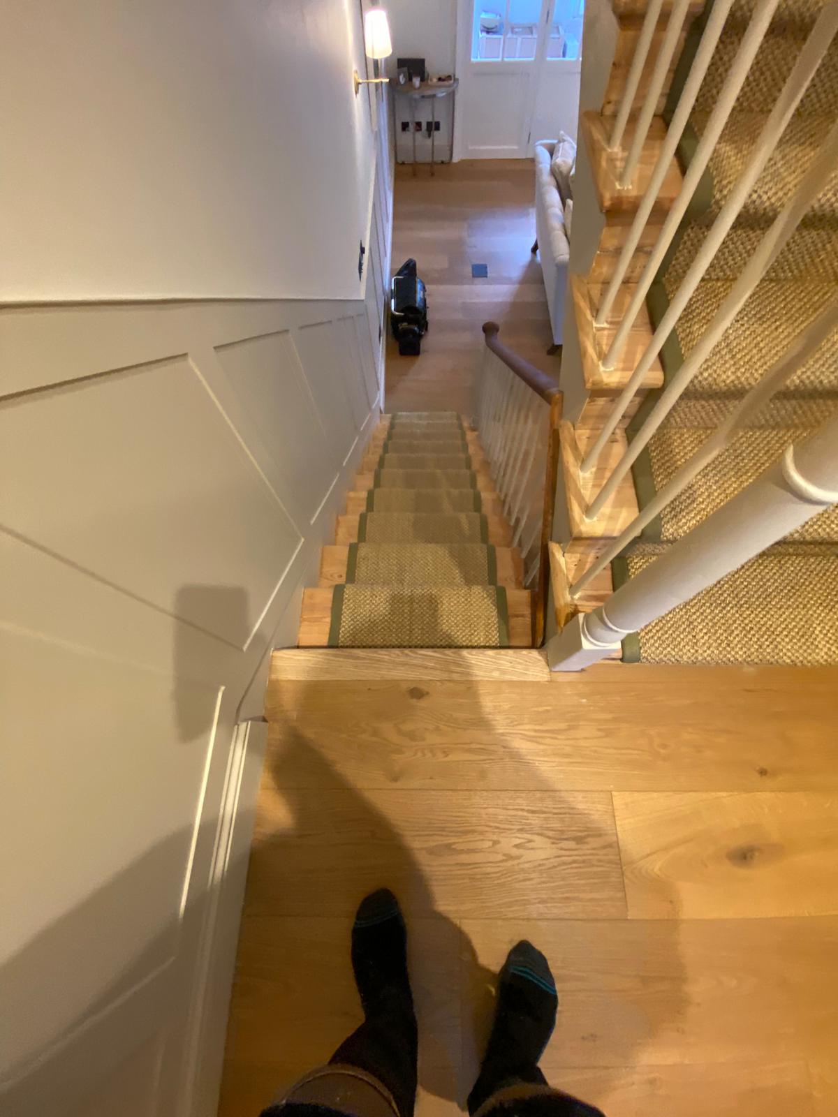 Crucial Trading Oriental Silver E10 sisal carpet installation_7