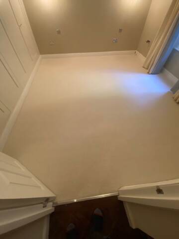 Crucial Trading Pearl White Cotton carpet installation_4
