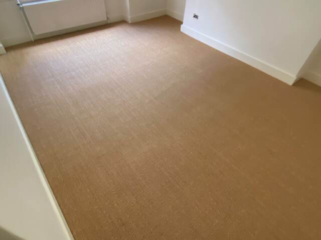 Crucial Trading Small Boucle Classics Ginger carpet installation in Barnes