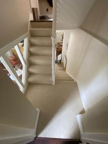 Crucial Trading Wool Enchanted Cool White WE100 carpet installation_11