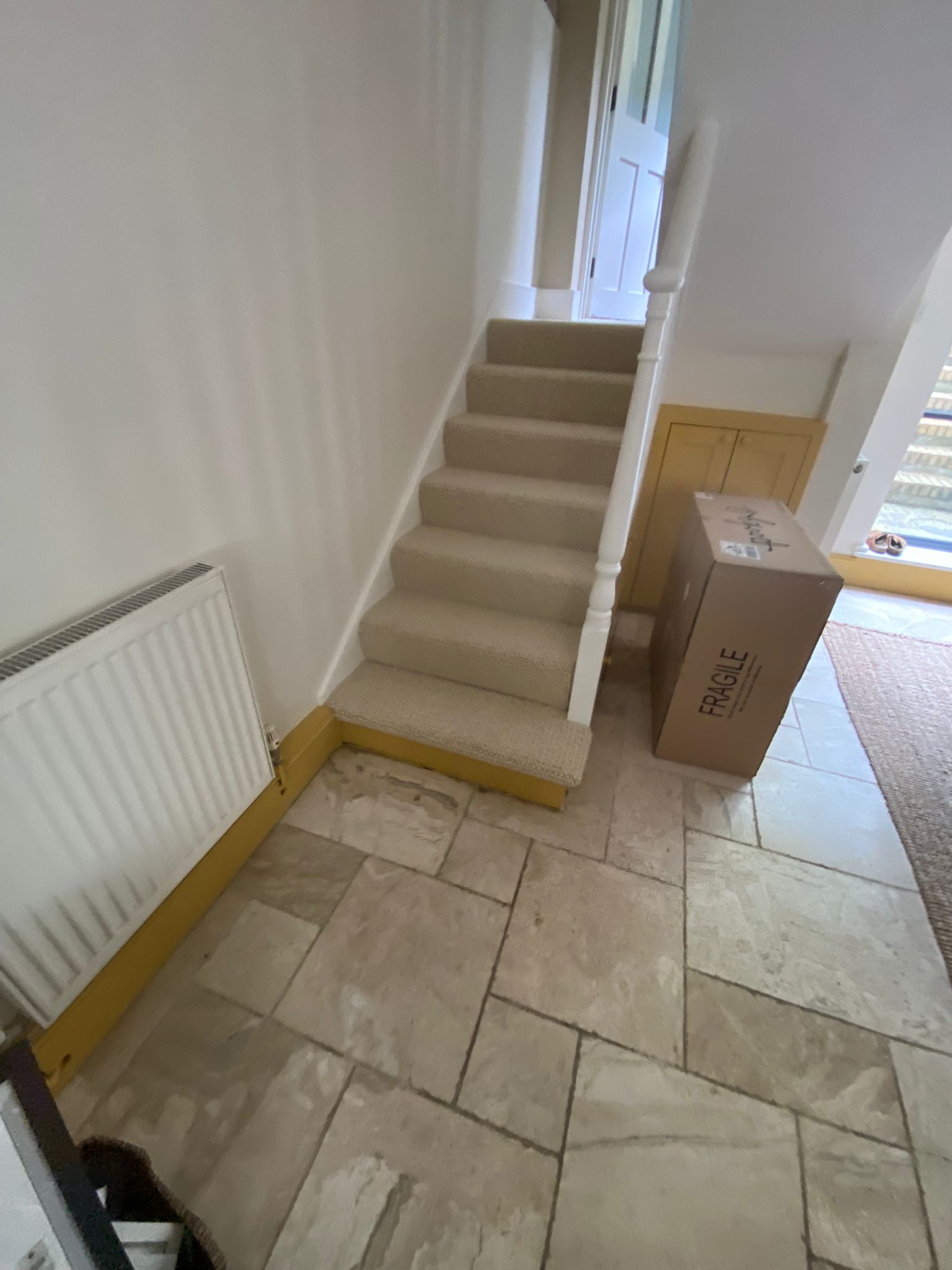 Crucial Trading Wool Enchanted Cool White WE100 carpet installation_12