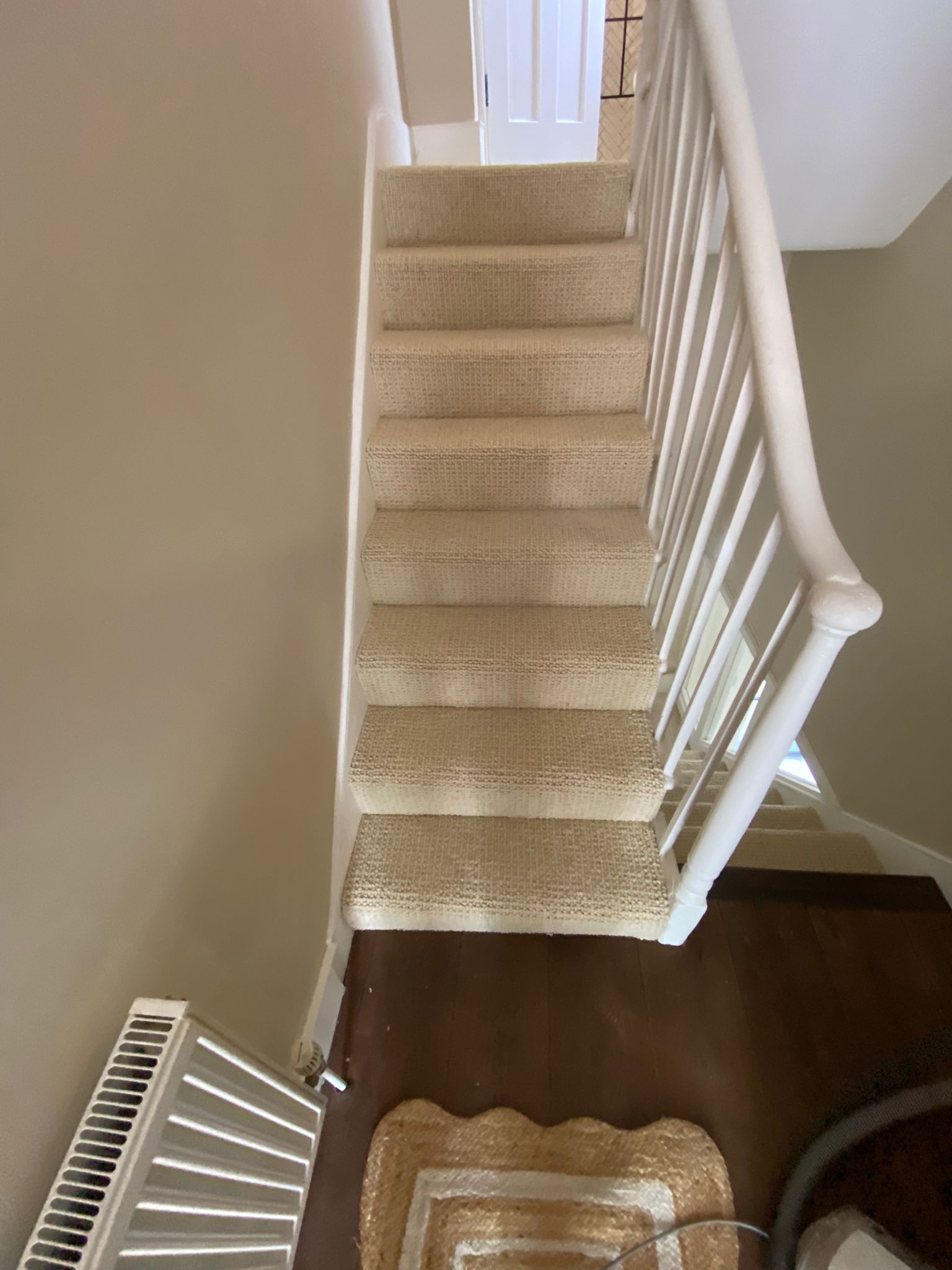 Crucial Trading Wool Enchanted Cool White WE100 carpet installation_2