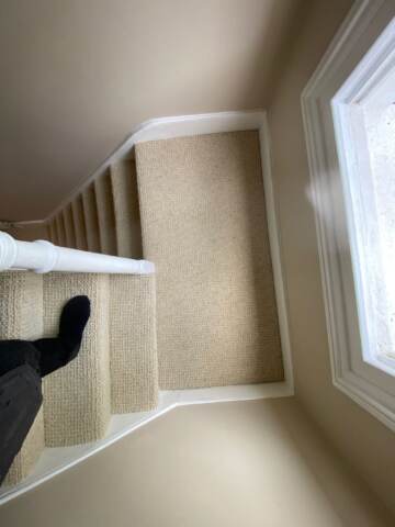 Crucial Trading Wool Enchanted Cool White WE100 carpet installation_5