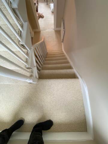 Crucial Trading Wool Enchanted Cool White WE100 carpet installation_6