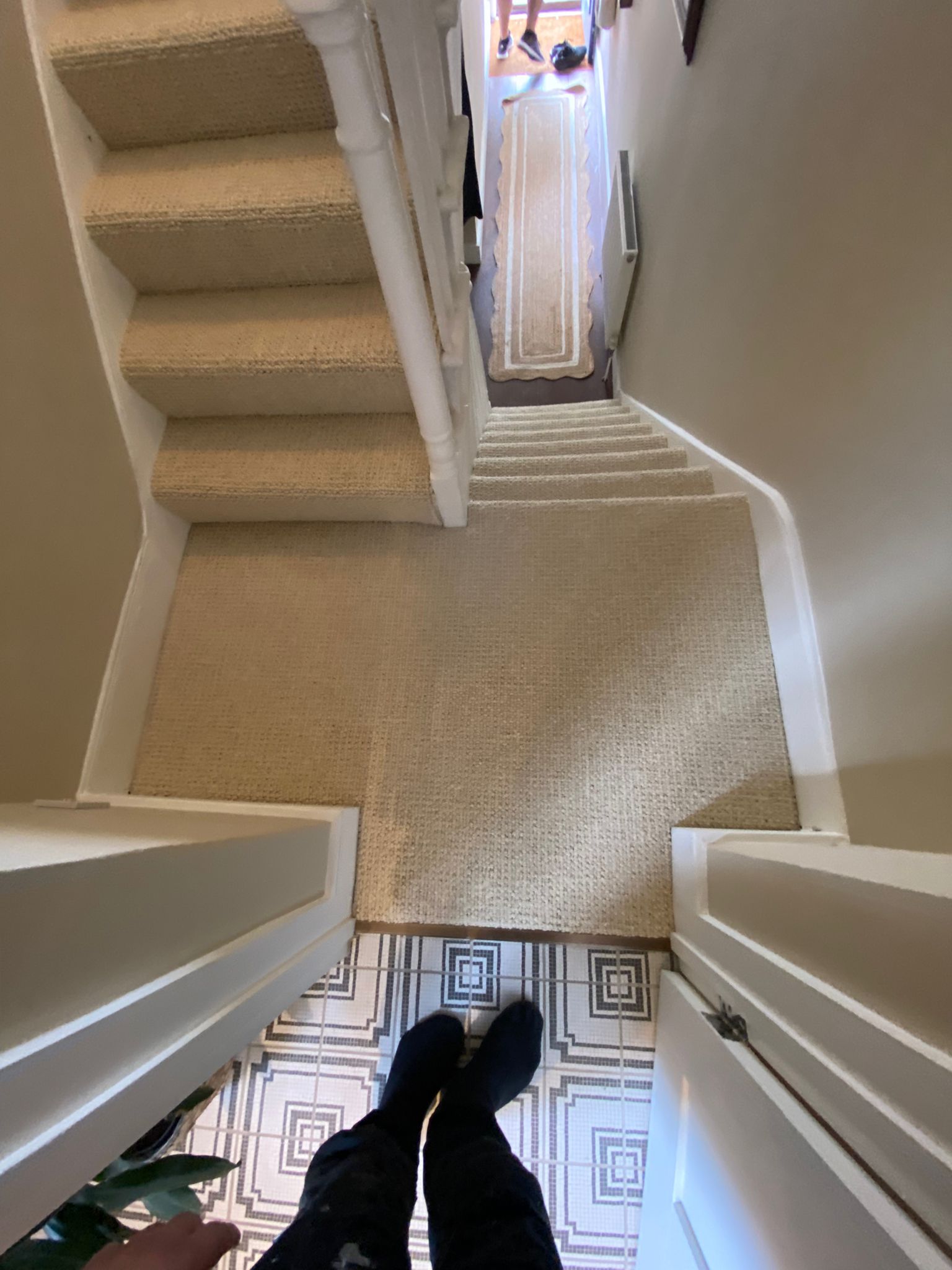 Crucial Trading Wool Enchanted Cool White WE100 carpet installation_8