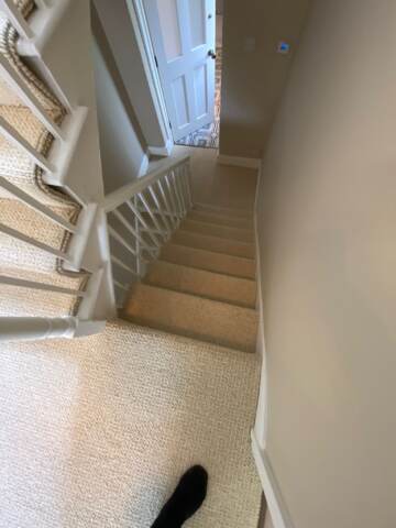 Crucial Trading Wool Enchanted Cool White WE100 carpet installation_9