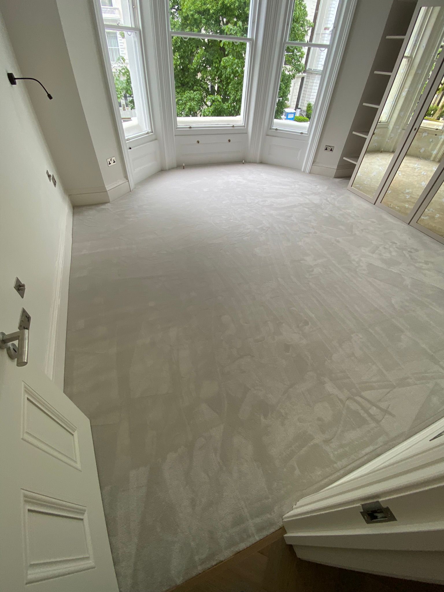 Elements London Manhattan Broadway Margarita carpet installation_5