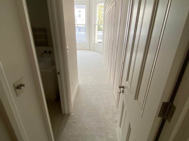 Elements London Manhattan Broadway Margarita carpet installation in Marylebone