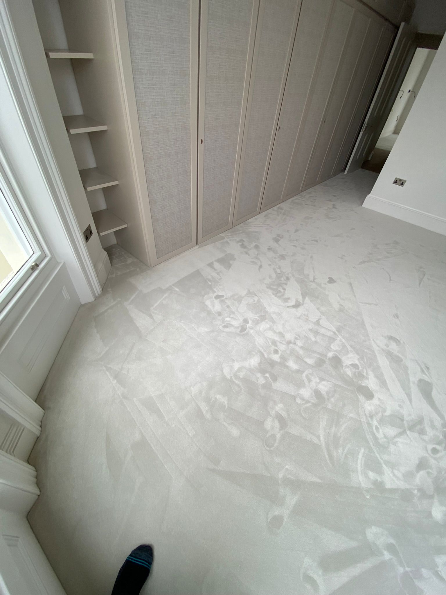 Elements London Manhattan Broadway Margarita carpet installation_8