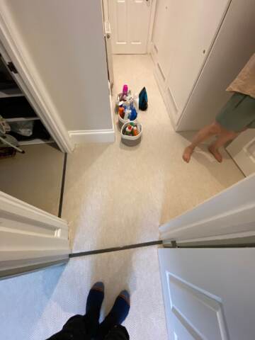 Fibre Carpets Flatweave Classics Panama Latte installation_3