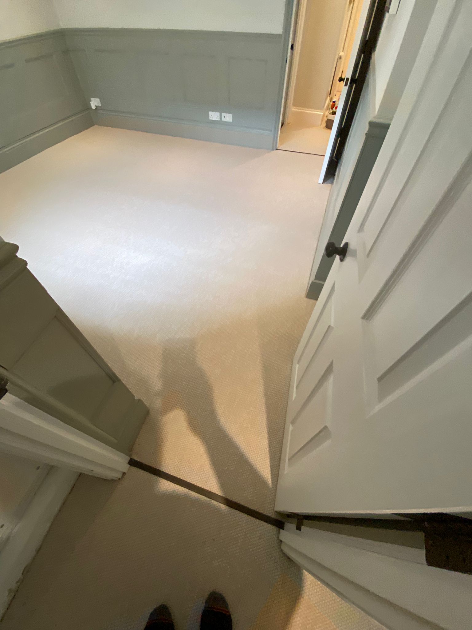 Fibre Carpets Flatweave Classics Panama Latte installation_4