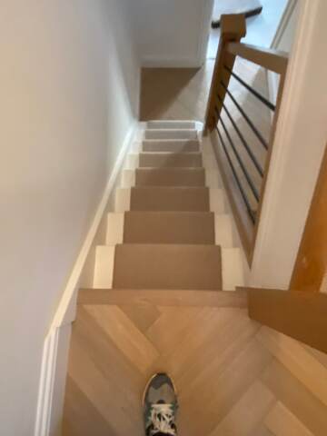 Fibre Carpets Wool Herringbone Woburn installation_4