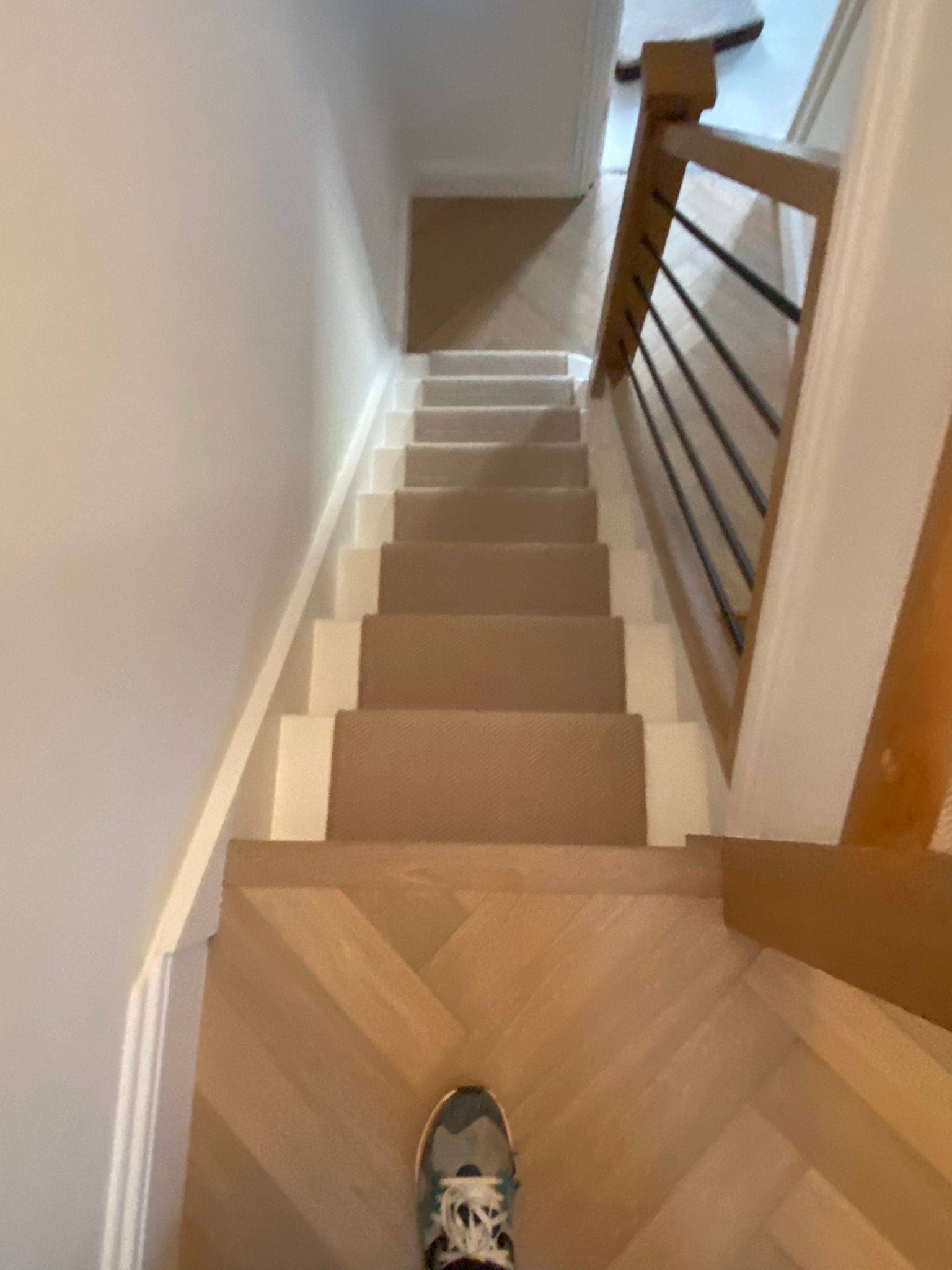 Fibre Carpets Wool Herringbone Woburn installation_4