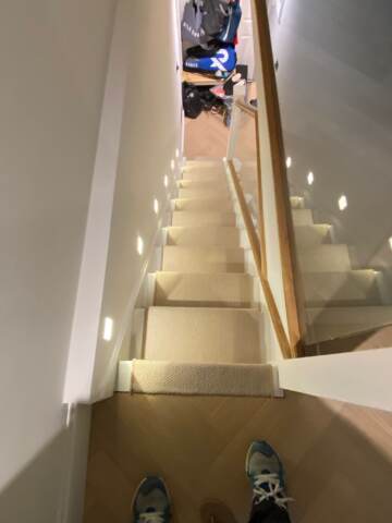 Fibre Carpets Wool Herringbone Woburn installation_7