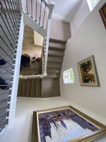 Fibre Carpets Wool Maldives Conch installation_6