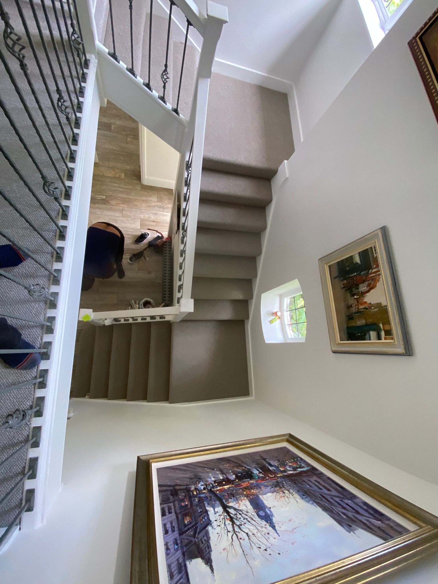 Fibre Carpets Wool Maldives Conch installation_6