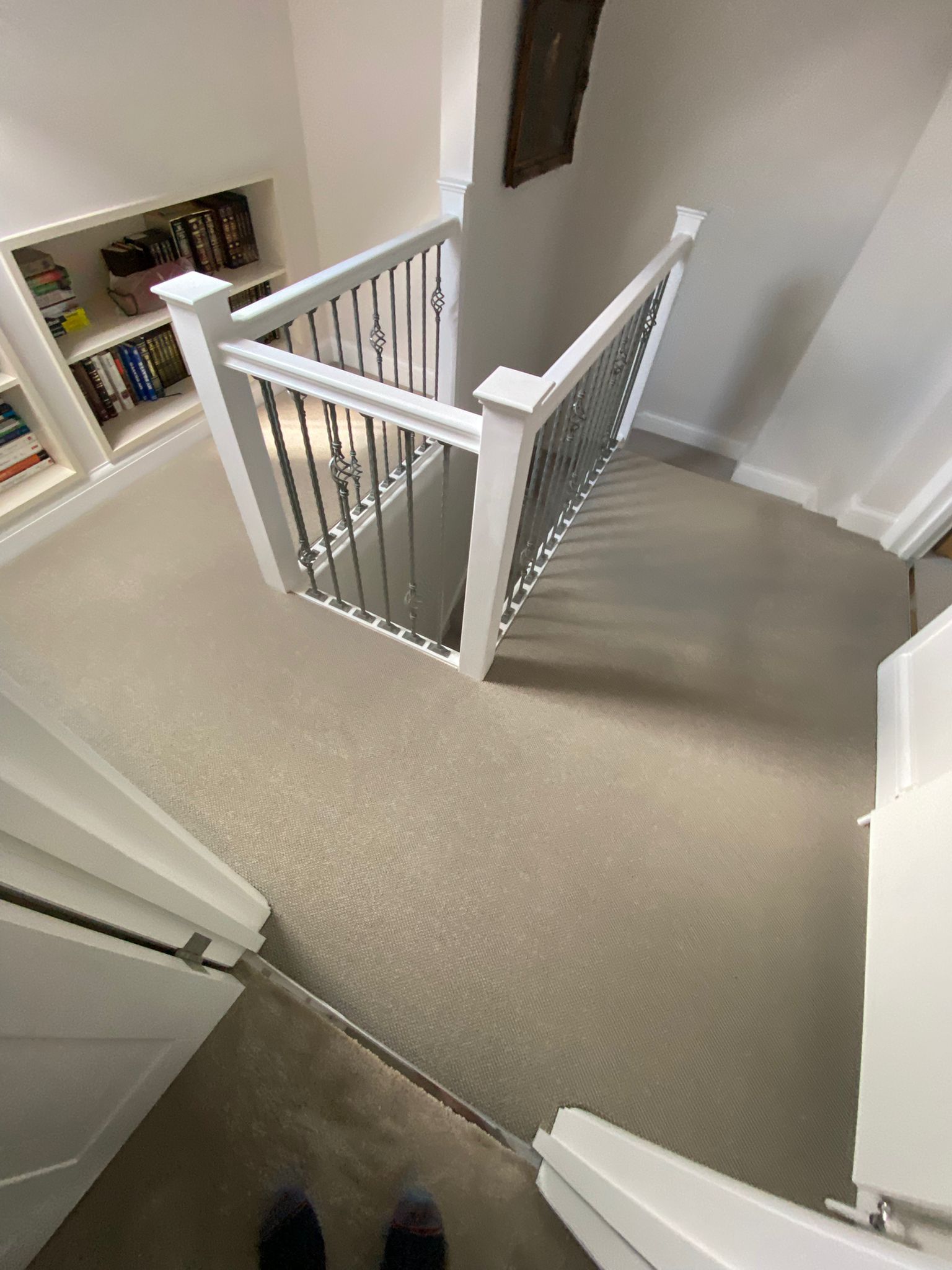 Fibre Carpets Wool Maldives Conch installation_9