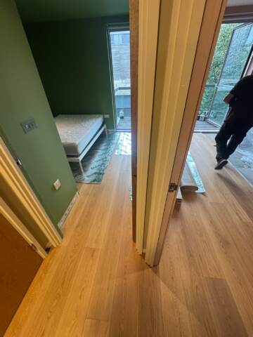 Hermosa Illuminada wood flooring installation_11