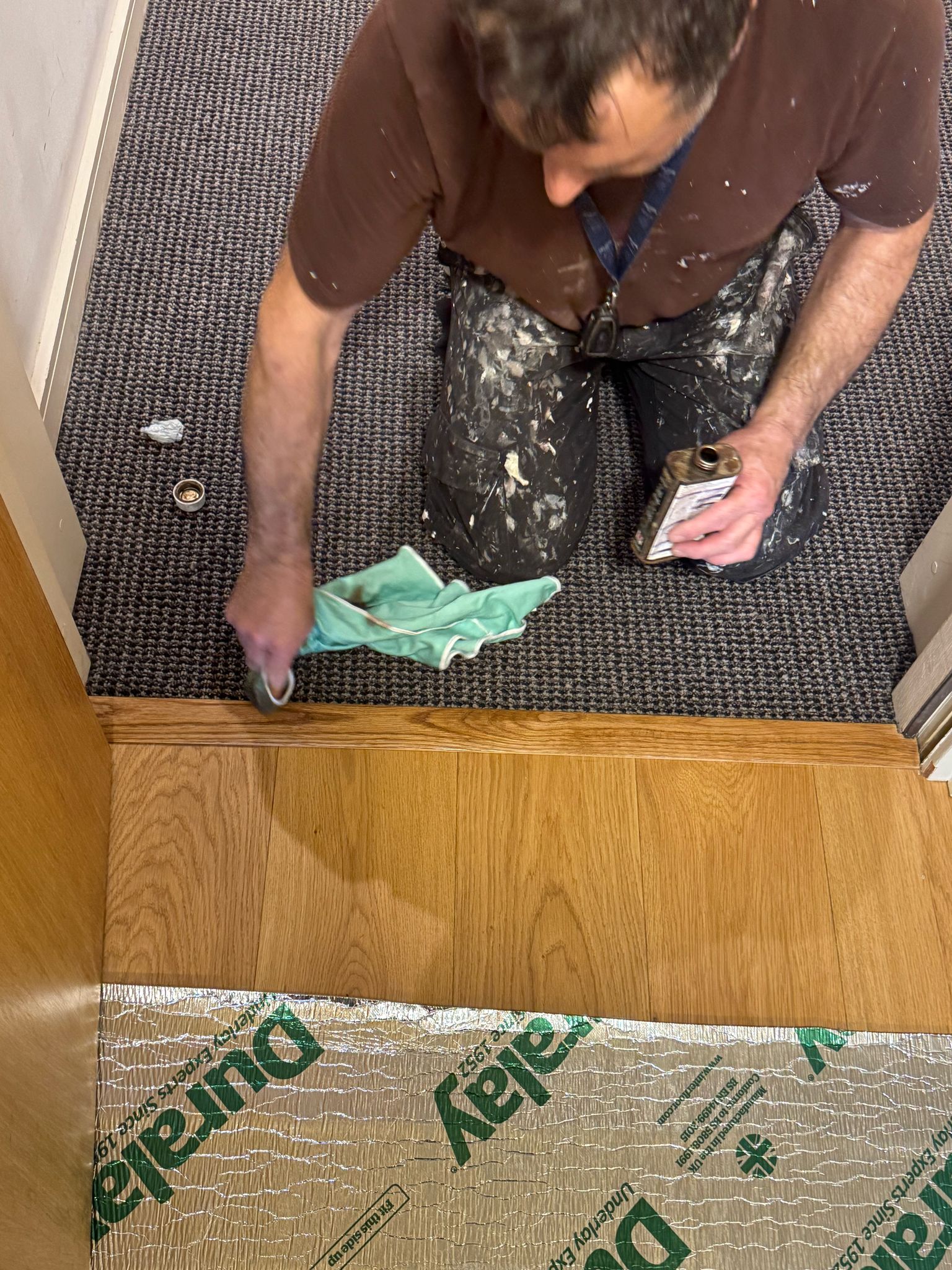 Hermosa Illuminada wood flooring installation_12