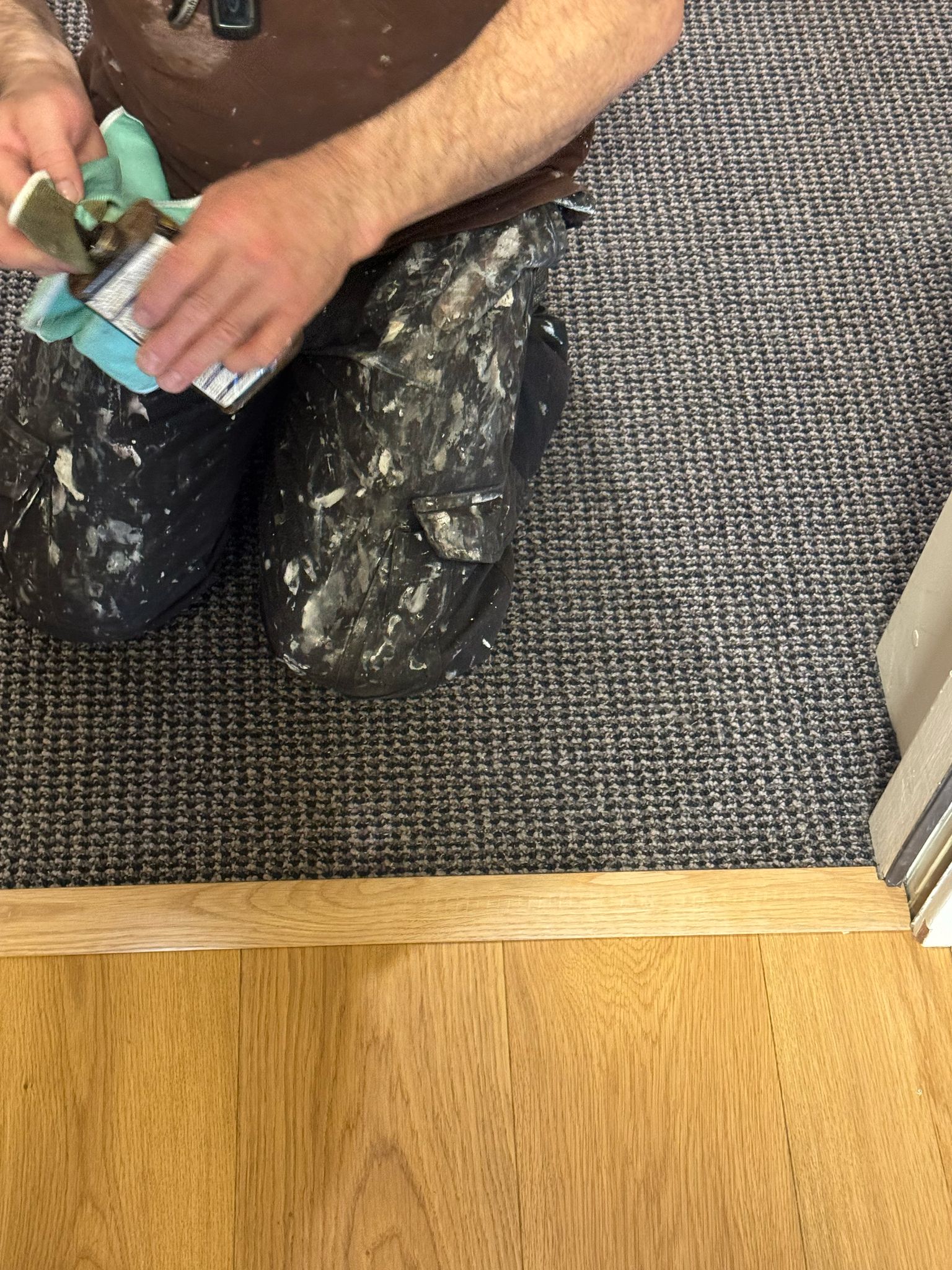 Hermosa Illuminada wood flooring installation_14