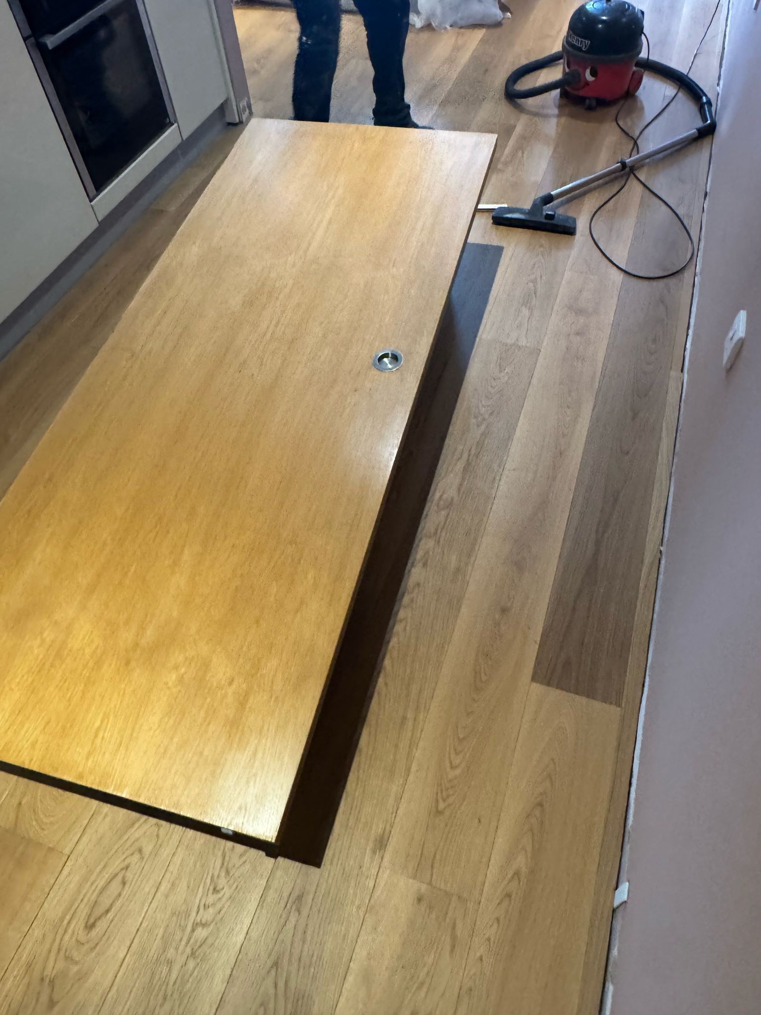 Hermosa Illuminada wood flooring installation_5