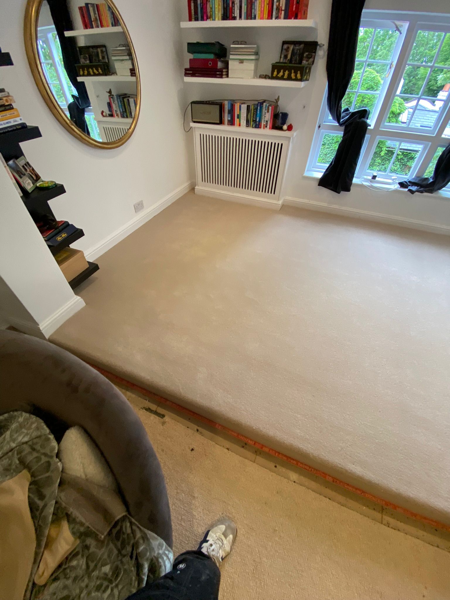 Hugh Mackay Carpets Durham Twist Antique Lace installation_8