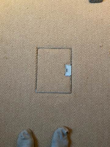 Kersaint Cobb Impressions Herringbone Boutique Beige carpet installation_18