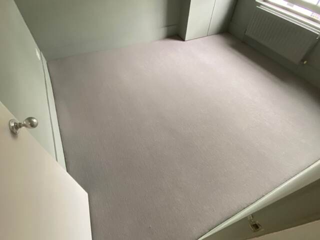 Westex Flooring Barrington Loop Cobble carpet installation in Wandsworth