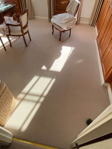 Westex Flooring Barrington Loop Soya carpet installation in_10