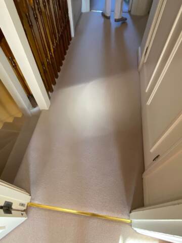 Westex Flooring Barrington Loop Soya carpet installation in_13