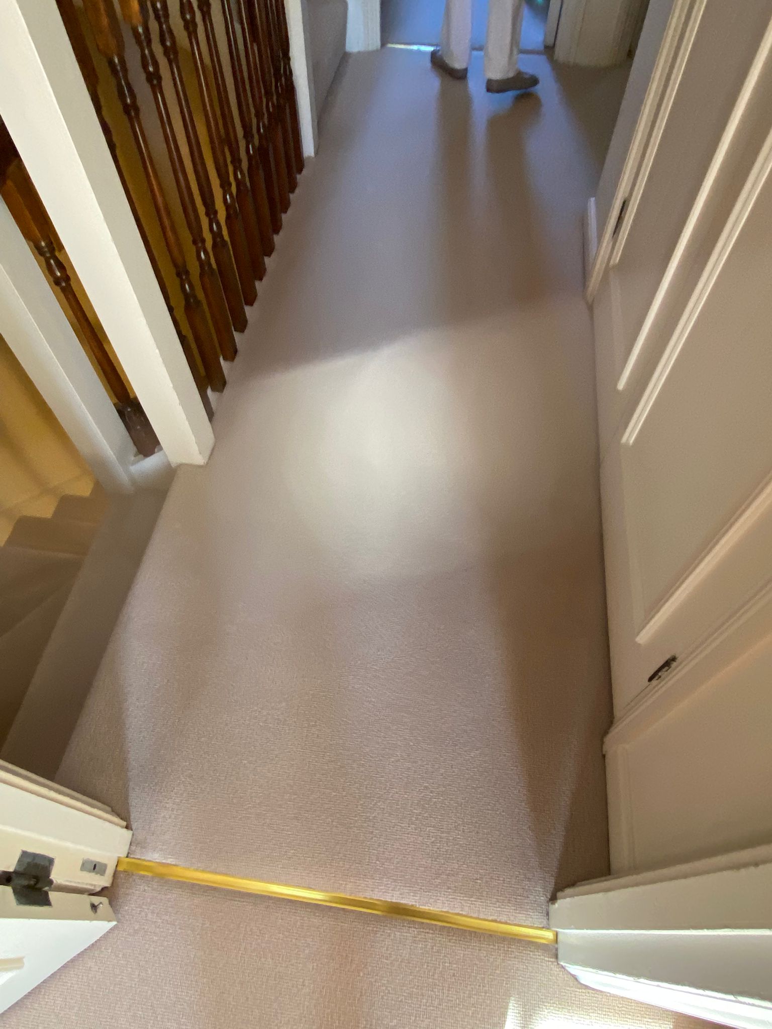 Westex Flooring Barrington Loop Soya carpet installation in_13