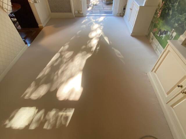 Westex Flooring Barrington Loop Soya carpet installation in Wandsworth