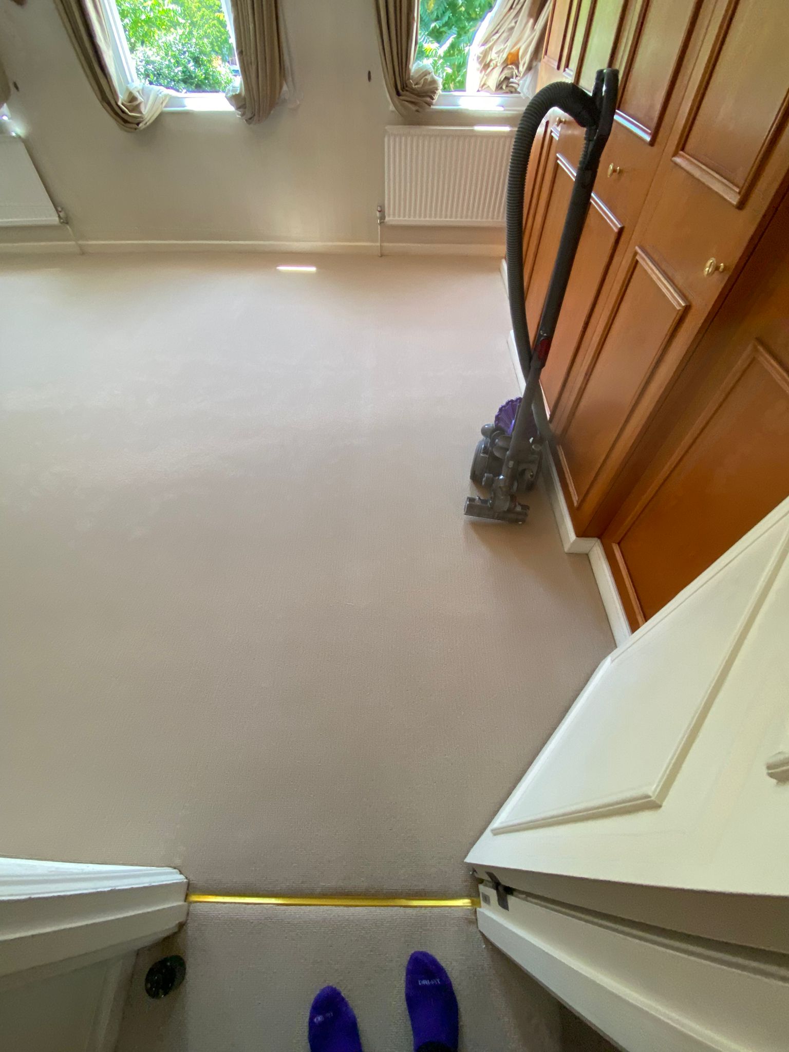 Westex Flooring Barrington Loop Soya carpet installation in_5