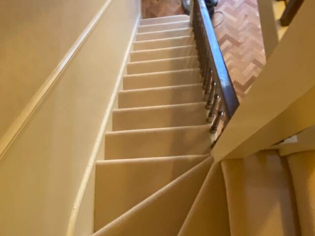 Westex Flooring Barrington Loop Soya carpet fitting in Kensington