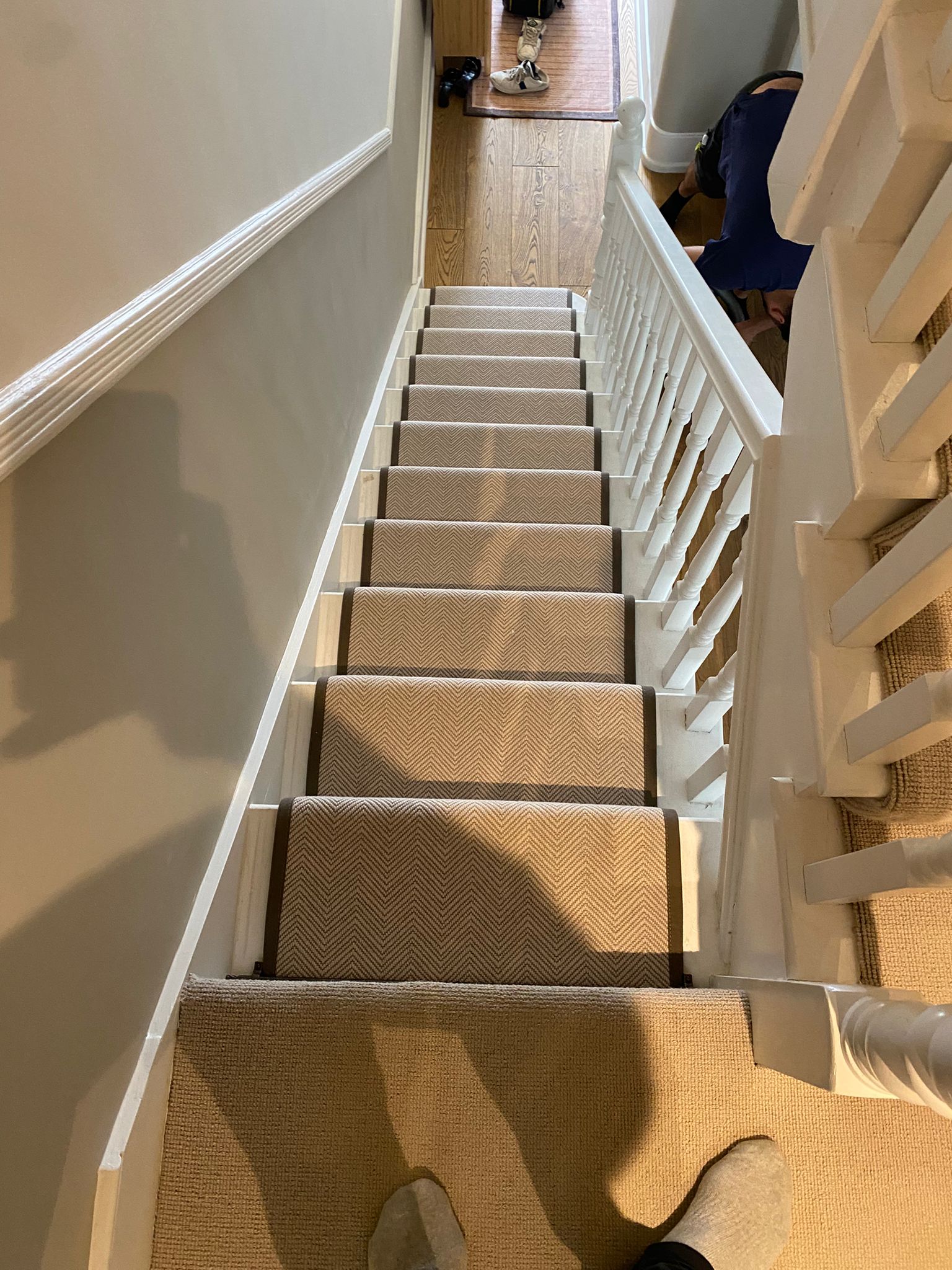 Westex Flooring Fired Earth Wharfe Castley carpet installation_5