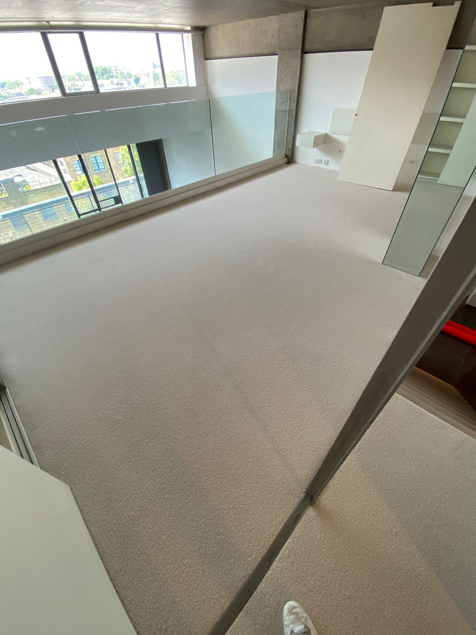 Westex Flooring Natural Loop Briar Cord carpet installation_5