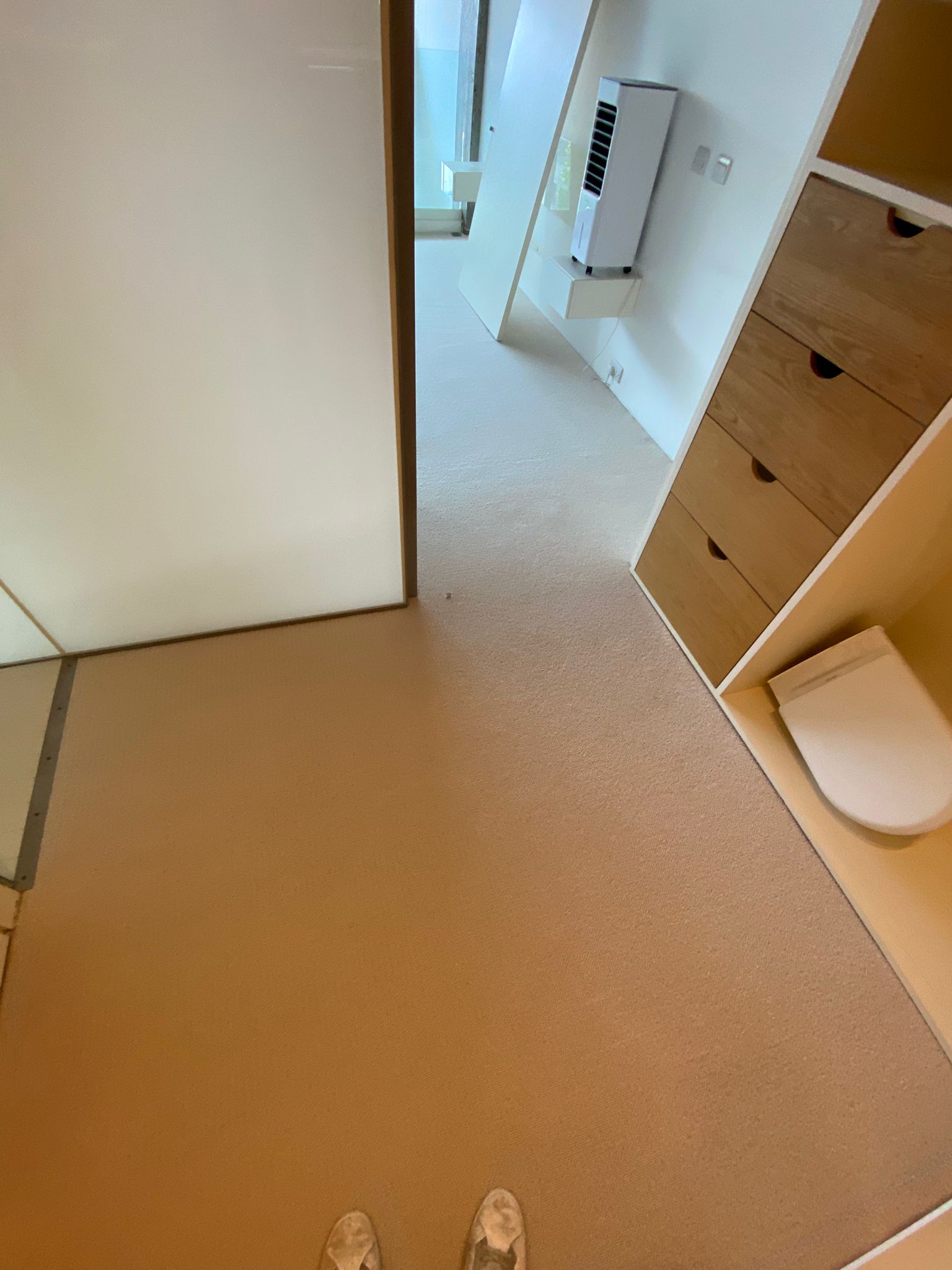 Westex Flooring Natural Loop Briar Cord carpet installation_7