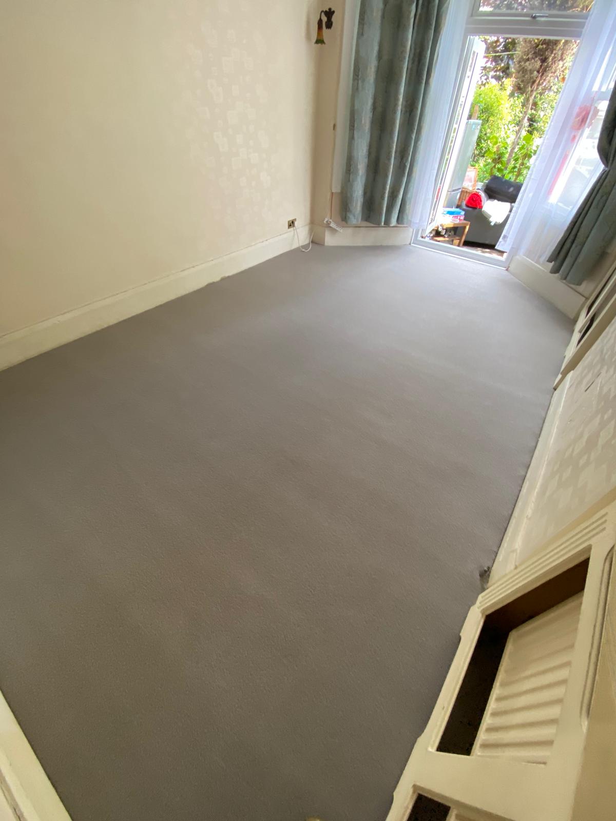 Westex Flooring Natural Loop Cable Cobble carpet installation in_3