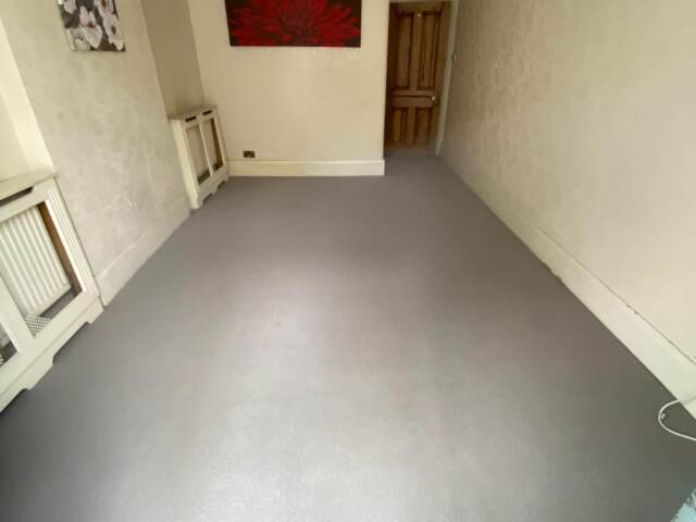 Westex Flooring Natural Loop Cable Cobble carpet installation in Westminster