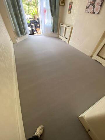 Westex Flooring Natural Loop Cable Cobble carpet installation in_6