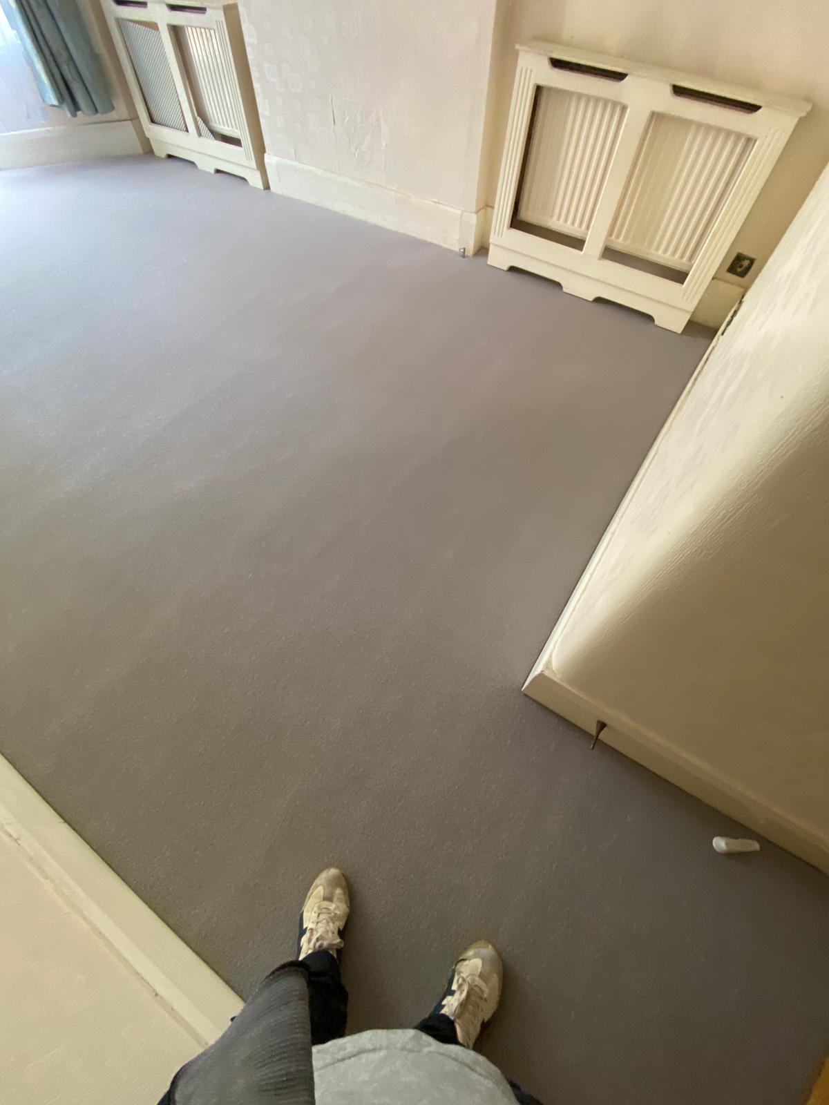 Westex Flooring Natural Loop Cable Cobble carpet installation in_7