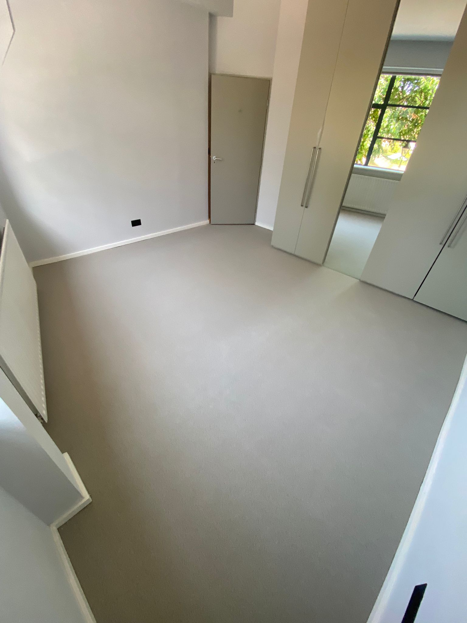 Westex Flooring Natural Loop Cable Stucco carpet installation_3