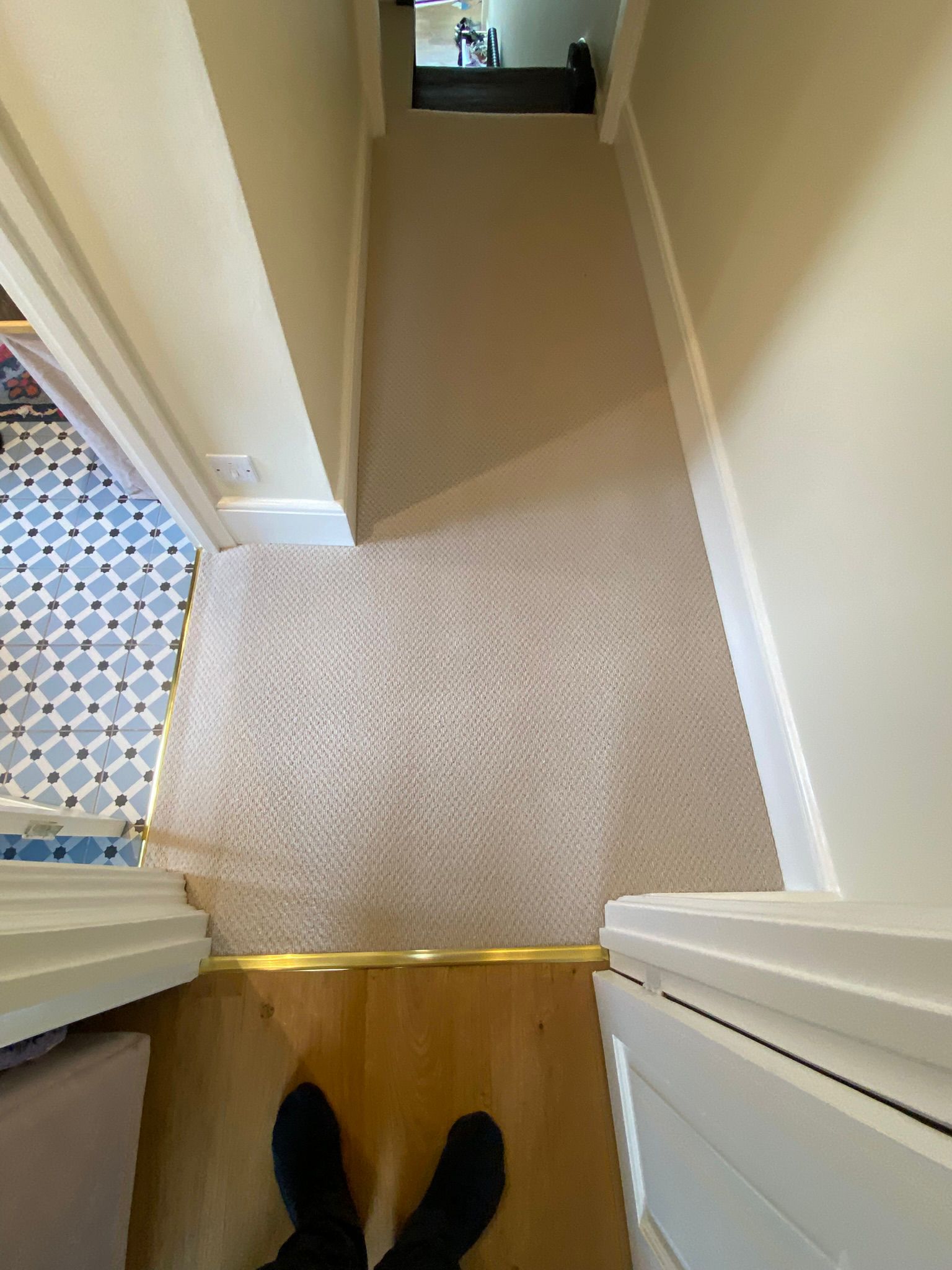 Westex Flooring Natural Loop Collection Boucle Thatch carpet installation_3