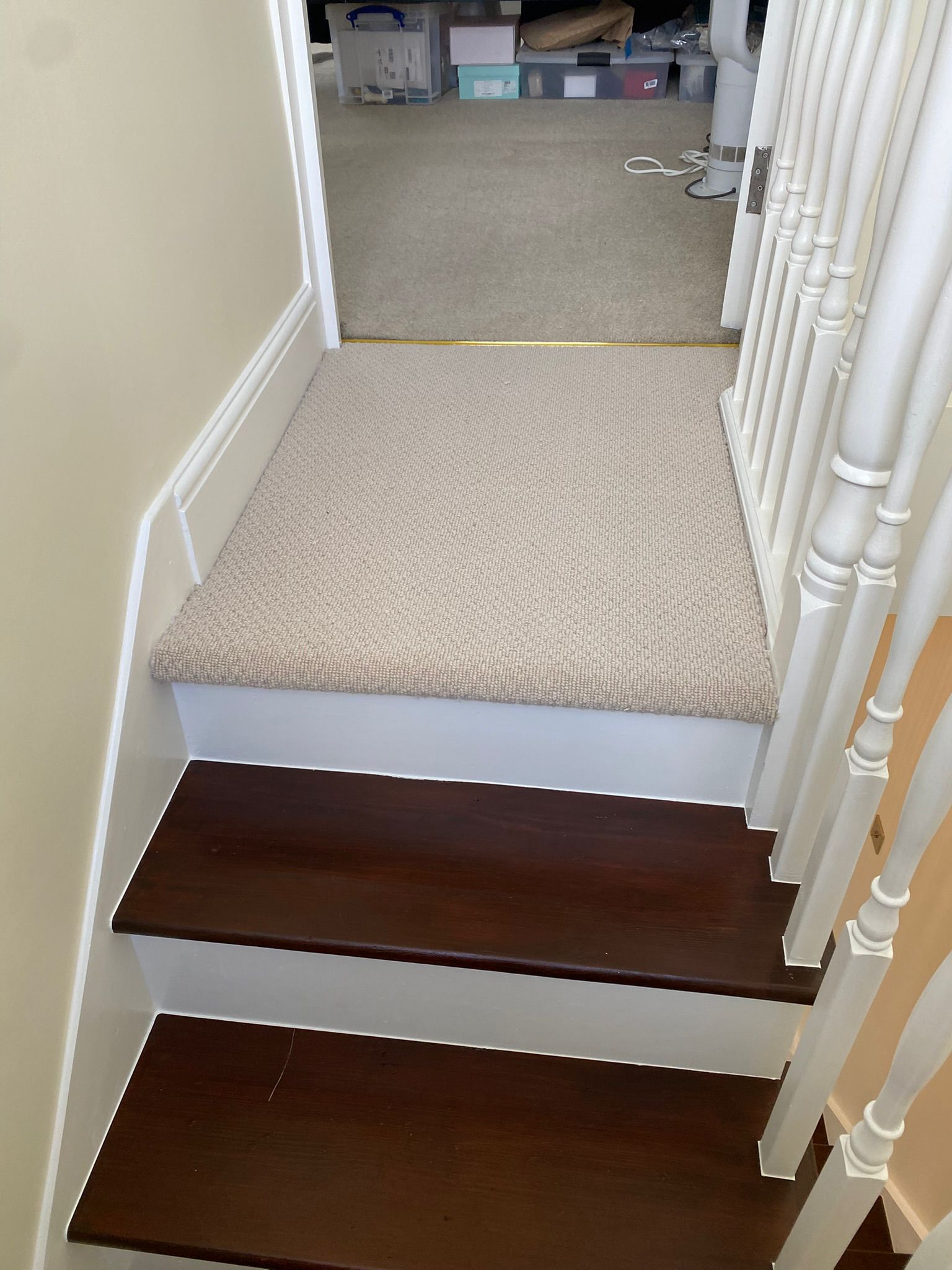 Westex Flooring Natural Loop Collection Boucle Thatch carpet installation_7