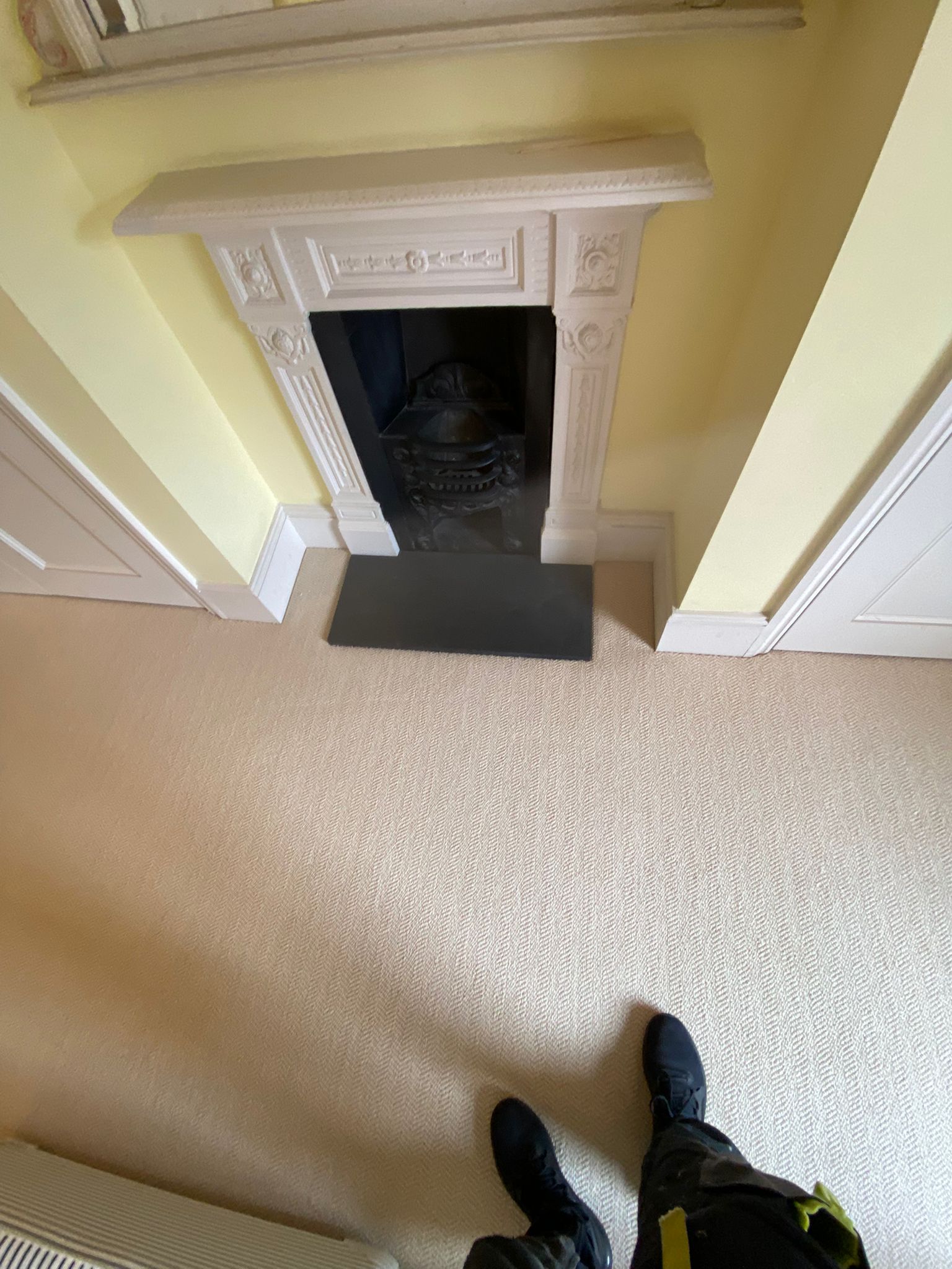 Westex Flooring Natural Loop Collection Cable Corn carpet installation in_10