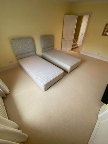 Westex Flooring Natural Loop Collection Cable Corn carpet installation in_8