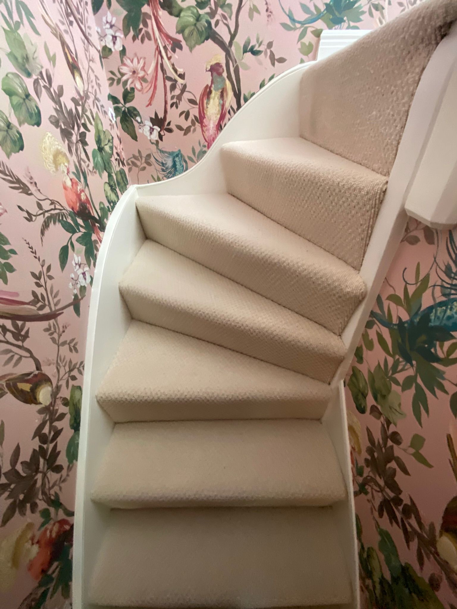 Westex Flooring Natural Loop Sandcastle Boucle carpet installation_2