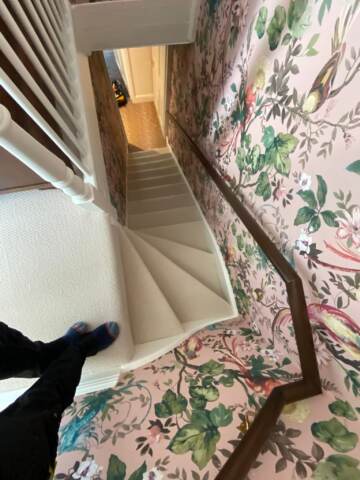 Westex Flooring Natural Loop Sandcastle Boucle carpet installation_3