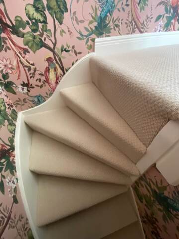 Westex Flooring Natural Loop Sandcastle Boucle carpet installation_4